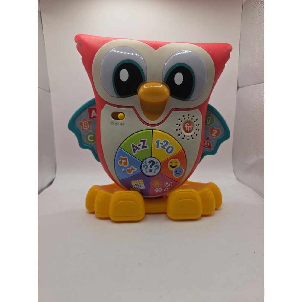 🦉Fisher-Price Linkimals Light-Up & Learn Owl Interactive Learning Toy (Tested)